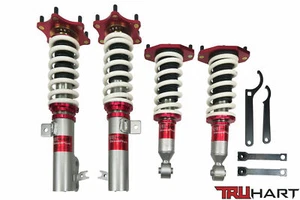 Suspensión de bobina ajustable de altura completa para 12-16 Honda CRV CR-V TruHart - Imagen 1 de 1