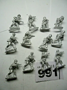Desconocido Fabricante Segunda Guerra Mundial Alemán Final Guerra 12 28mm Miniaturas Lote W991 - Imagen 1 de 3