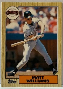1987 Topps Traded #129T Matt Williams M12 - Picture 1 of 1