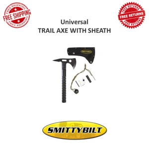 Smittybilt Trail Axe with Protective Sheath 3 Tools In One Universal Fit #2828 - Picture 1 of 10
