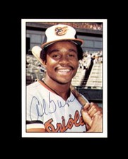Al Bumbry Hand Signed 1975 SSPC Baltimore Orioles Autograph