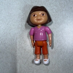 Figura muñeca Dora la Exploradora 3 pulgadas 2010 Mattel Viacom pelo moldeado# - Imagen 1 de 9