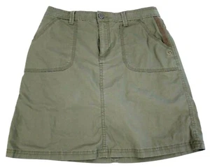 CROFT & BARROW PANTALONCINO DONNA TAGLIA 2 gonna/shorts verde cotone spandex - Foto 1 di 11