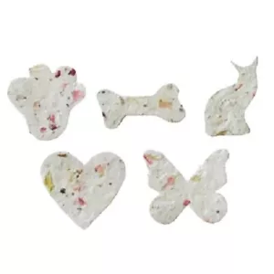 Ornamento Fioritura - Scelta di Cuore, Osso, Zampa, Gatto o Farfalla -10 Pezzi - Foto 1 di 1