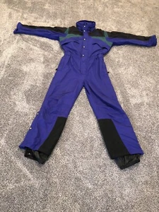 The North Face Snowsuit One piece Ski Suit Snow Bib Vintage J595 - Picture 1 of 22