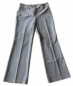 AGB Womens Size 6 Gray Wide Leg Trouser Dress Pants VGUC Business Casual Work - Picture 1 of 13