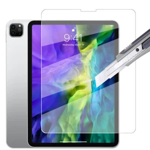 HD-Clear & 9H Hardness Tempered Glass Screen Protector for Apple iPad ALL Models - Picture 1 of 30