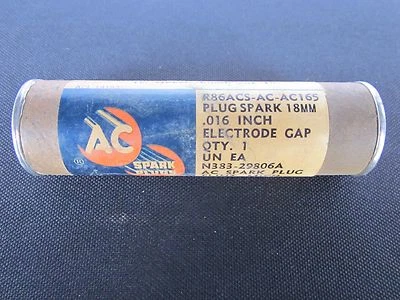 AC / CHAMPION AIRCRAFT SPARK PLUG - Part # AC - 165 - 5612065 - 090456 - NEW - Image 1 of 4