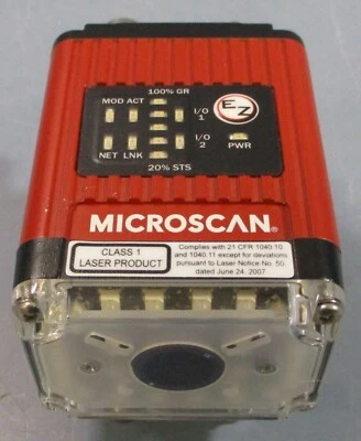 Microscan QX Hawk FIS-6801-1510G Fixed Barcode Scanner 3518744 Class 1, 5-28V - Image 1 of 4