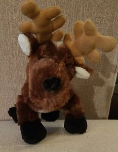 Vintage Ganz Webkinz Reindeer NO CODE HM137 Retired - Picture 1 of 2