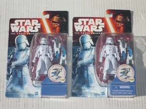 TFA (2) STAR WARS Figure MOC lot : 2 x FIRST ORDER SNOWTROOPER Variants (2015) - Foto 1 di 2