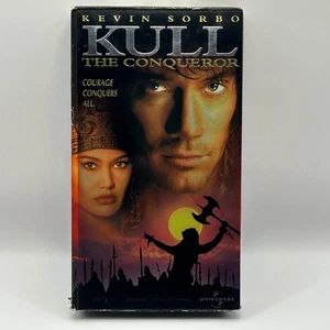 Kull The Conqueror VHS 1997Tape Fantasy Action Original Release Universal Sorbo - Picture 1 of 9