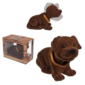 Wackel-Hund Wackel Dackel ca. 20 x 13 cm Hutablage Deko Auto Retro Dackel Hund - Bild 1 von 1