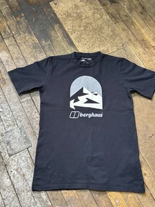 CAMISETA BERGHAUS NEGRA TALLA M Mediana USADA CL33 - Imagen 1 de 2