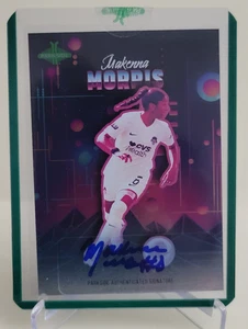 2024 PARKSIDE NWSL MAKENNA MORRIS RC RETRO SIGNATURE SERIES AUTO SER# 87/89 - Picture 1 of 2