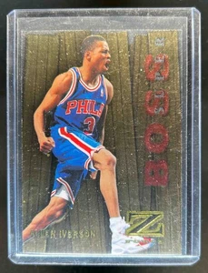 1997-98 Skybox Z-Force Allen Iverson Super Boss #8 /SB 76ers - Picture 1 of 2