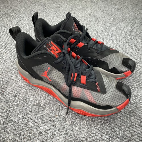 Jordan One Take 5 scarpe uomo taglia 10 nero rosso grigio zoom basket DO7193 061