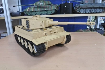 868 A3 Taigen 1 16 Tiger 1 late model 3818B1 yellow Normal muzzle brBKe flash Ja - Image 1 of 4