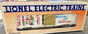 Lionel 6-19913 1991 "O" Gauge Christmas Boxcar Train "O" and O27 NEW! - Picture 1 of 2