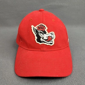 Adidas NC State Wolfpack Performance Golf Hat Mens OSFA Red A-Flex - Picture 1 of 8