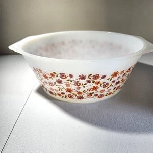 Vintage Arcopal Scania Flowers Casserole Dish 10" - Picture 1 of 6
