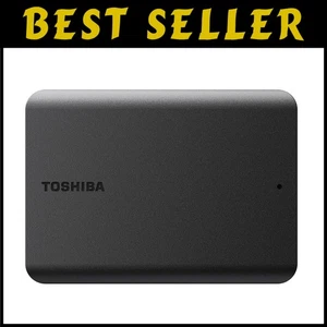 Portable 4TB Hard Drive USB 3.0 - Canvio Basics - Picture 1 of 11