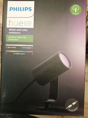 Philips Hue White & Color Ambiance Lily Gartenspot Single Spotlight Extension: I - Bild 1 von 4