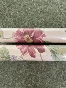Lot of 2 Rolls Sirpi Jannelli & Volpi JV Italian Wallpaper Prepasted 18yd Floral - Picture 1 of 4