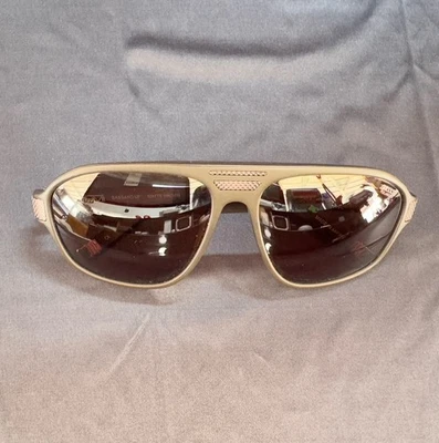 Очки солнцезащитные TUMI Bassano UF матовые коричневые поляризованные линзы Zeiss ZR3 59-15-135 Jpn - Изображение 1 из 4