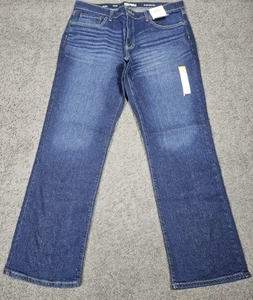 Men's Bootcut Jeans "Fits 34x32" Sonoma Blue Stretch Relaxed "Tags wrong 33x32" - Picture 1 of 8