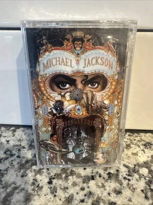Dangerous by Michael Jackson BRAND NEW Sealed Cassette Tape, Black Or White - Image 1 of 4
