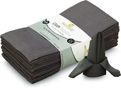 Soft Absorbent Cloth Dinner Napkins Perfect for Weddings, Parties & Everyday Use - Image 1 of 4