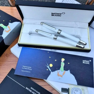 万宝龙白色钢笔 — 第 1/4 张图片