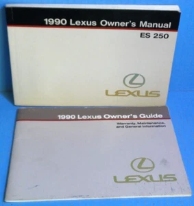 90 1990 Lexus ES 250 manual del propietario - Imagen 1 de 1