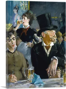 ARTCANVAS The Cafe Concert 1878 Leinwand Kunstdruck von Edouard Manet - Bild 1 von 14