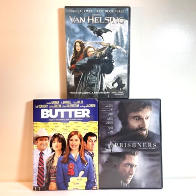 VAN HELSING / PRISONERS / BUTTER (DVD) Hugh Jackman - Action Comedy Drama Foto 1 de 4