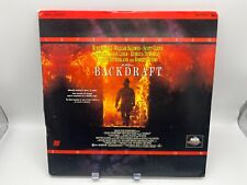 "Backdraft" Letterbox Laserdisc LD - Kurt Russell