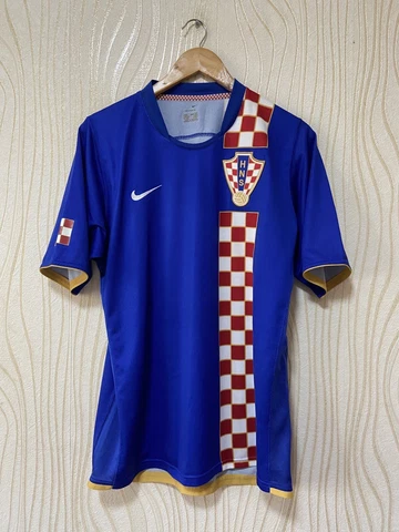 CROATIA 2006 2007 AWAY FOOTBALL SHIRT SOCCER JERSEY NIKE sz L MEN Cover