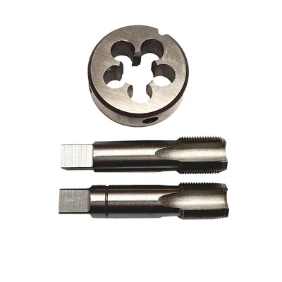 M20 x 1 Schneideisen + 2 tlg. Handgewindebohrer Feingewinde Gewindebohrer - Bild 1 von 3