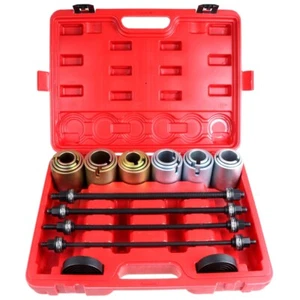 Kit universal de 26 piezas de herramienta de inserción de eliminación de cojinetes de arbusto para prensar y tirar - Imagen 1 de 12