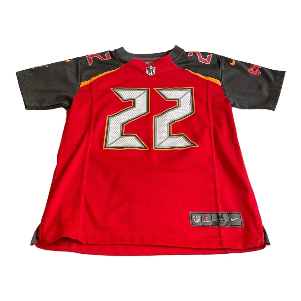 Camiseta de los Tampa Bay Buccaneers Doug Martin Nike On Field roja juvenil niños mediana NFL Foto 1 de 4
