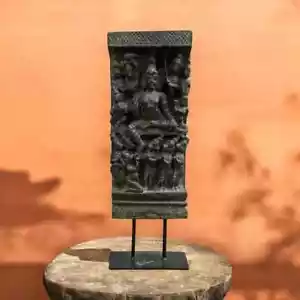 Wooden Narasimha Statue - Picture 1 of 3