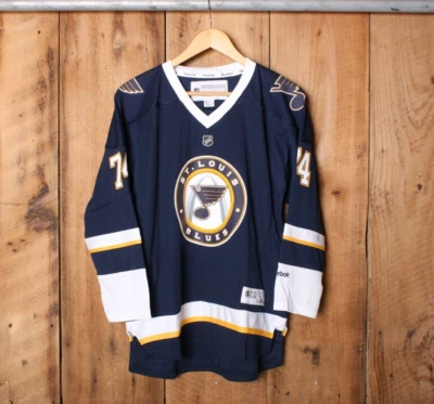 Camiseta deportiva de hockey Reebok St. Louis Blues T.J. Oshie #74 juvenil talla L/XL Foto 1 de 4