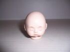Imsco Hutchens 1987 Small Porcelain Doll Head With Eyes Closed 2"
