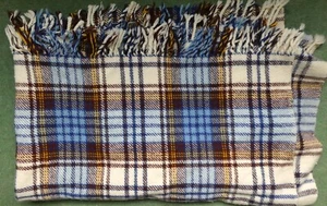 Warm Wool Mix Throw Blanket 130x158cm - Picture 1 of 3