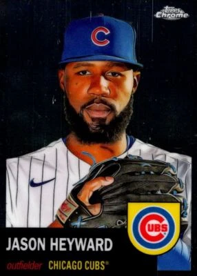 2022 Topps Chrome Platinum Anniversary Jason Heyward Chicago Cubs #245 - Image 1 of 2