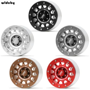 2,6 Zoll Beadlock 12/17 mm Sechskant Offset 7,5 Felge für RC 1/10 1/7 1/8 MK07 Wraith - Bild 1 von 186