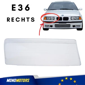 VERRE PHARE DROIT POUR BMW E36 1991-1999 LIVRAISON GRATUITE - Photo 1/6