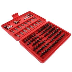 100 Pcs Batch Head Sleeve Precision Screwdriver Tools Repair Kit - Picture 1 of 12