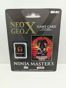 Neo Geo X Ninja Master's Game Card New Sealed - Picture 1 of 2